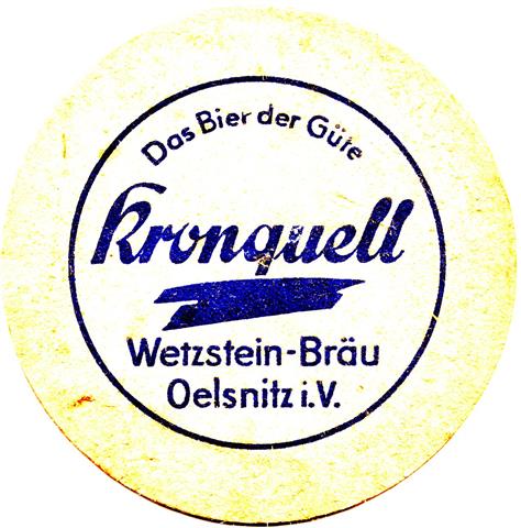 oelsnitz v-sn wetzstein rund 1a (215-kronquell-blau)